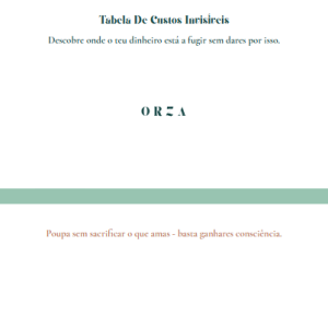 Custos Invisíveis